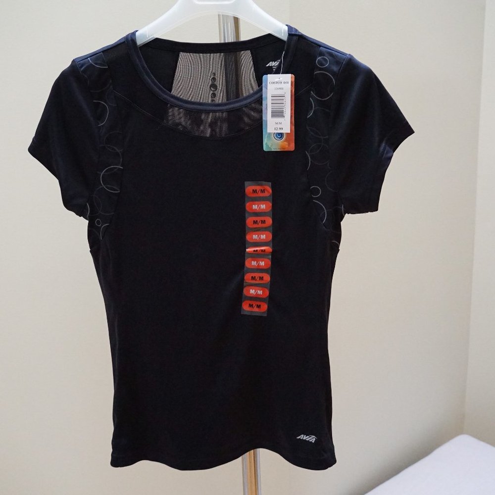 NWT Avia Black Athletic Top